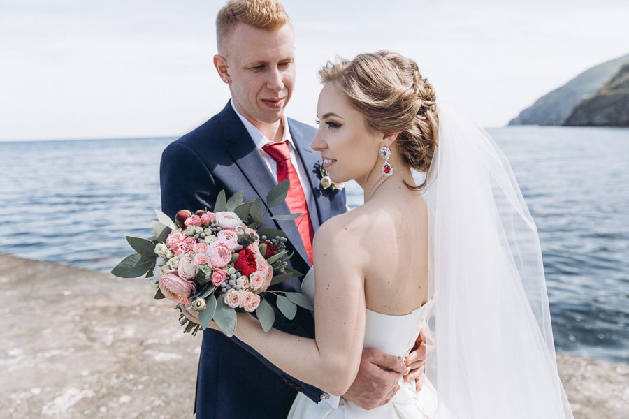 морская свадьба в Крыму