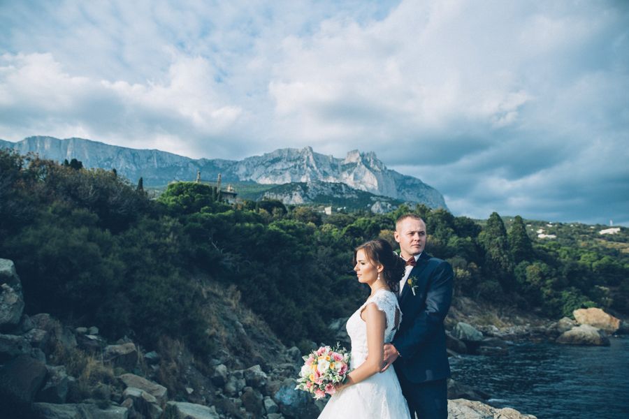 фотосессия свадьбы в Крыму